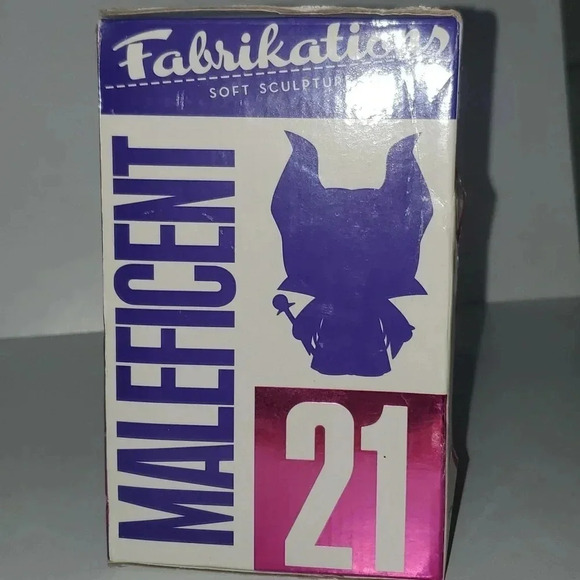 FUNKO Soft Sculpture FABRIKATIONS Disney MALEFICENT #21 Plush 6" Figure NWT - Picture 2 of 6